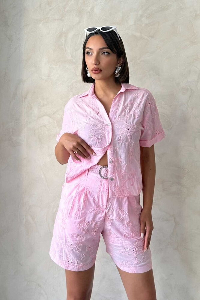 Embroidered Voile Shirt - Producer: Topshow - Wholesale Women Clothes - TheBS Women