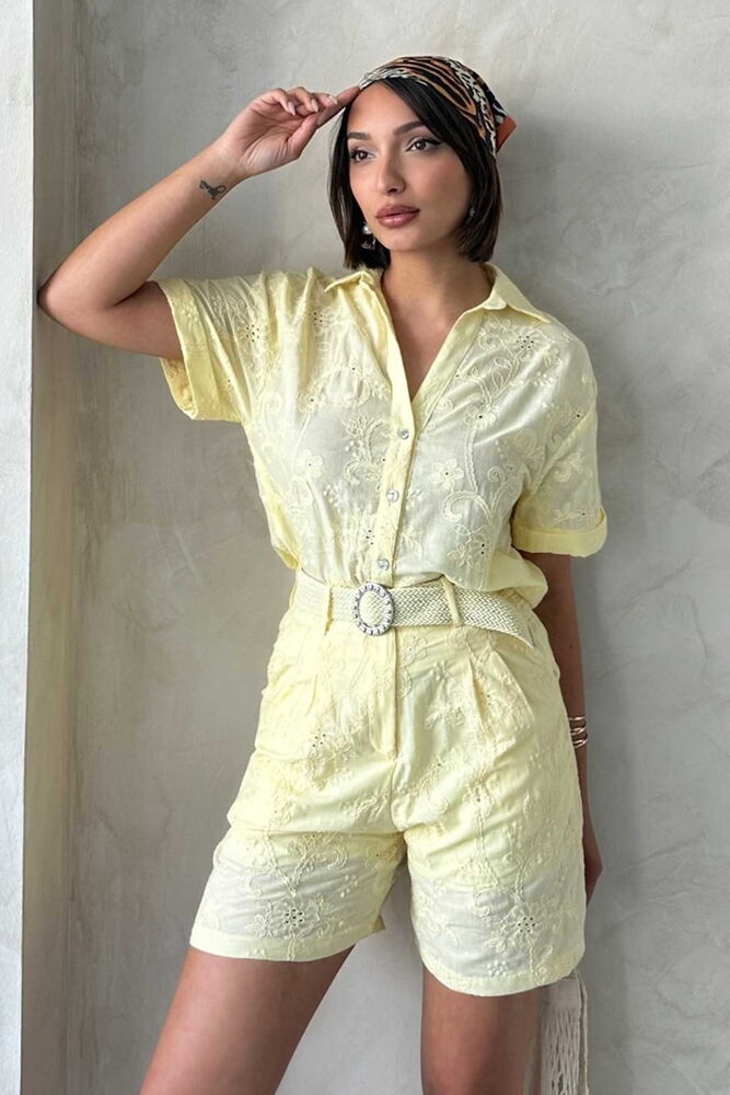 Embroidered Voile Shirt - Producer: Topshow - Wholesale Women Clothes - TheBS Women
