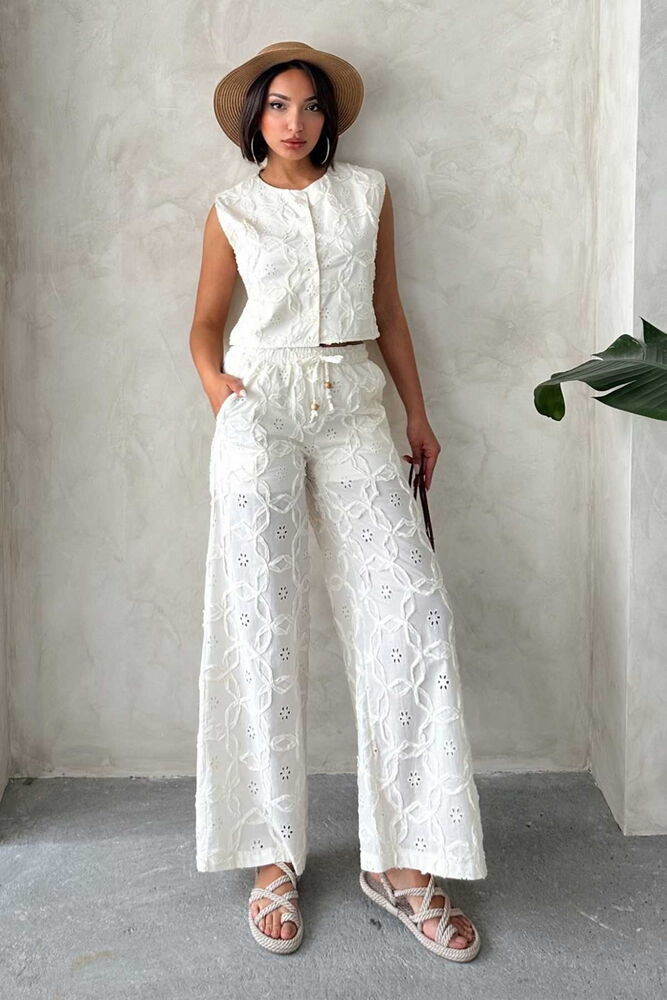 Embroidered Strainer Trousers - Producer: Topshow - Wholesale Women Clothes - TheBS Women