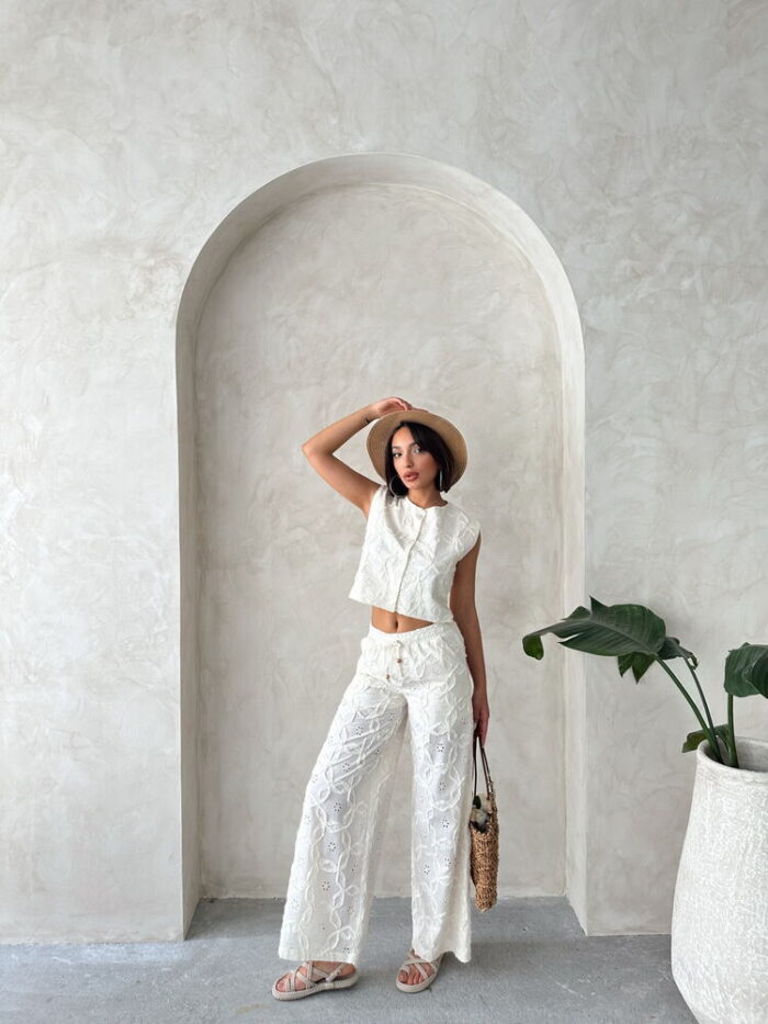 Embroidered Strainer Trousers - Producer: Topshow - Wholesale Women Clothes - TheBS Women