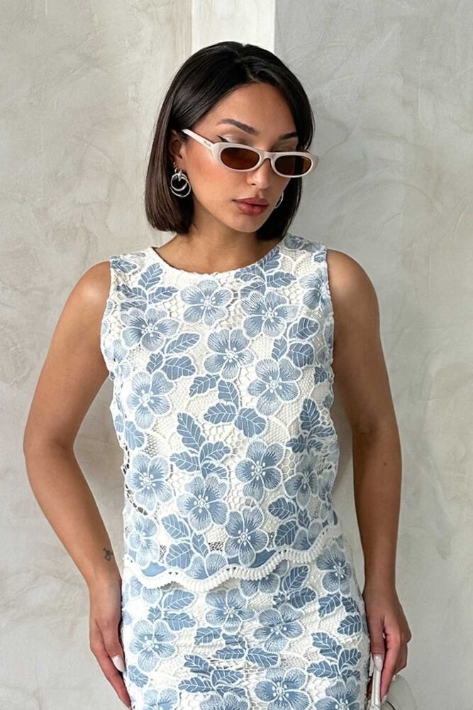 Lace Sleeveless Blouse - Producer: Topshow - Wholesale Women Clothes - TheBS Women