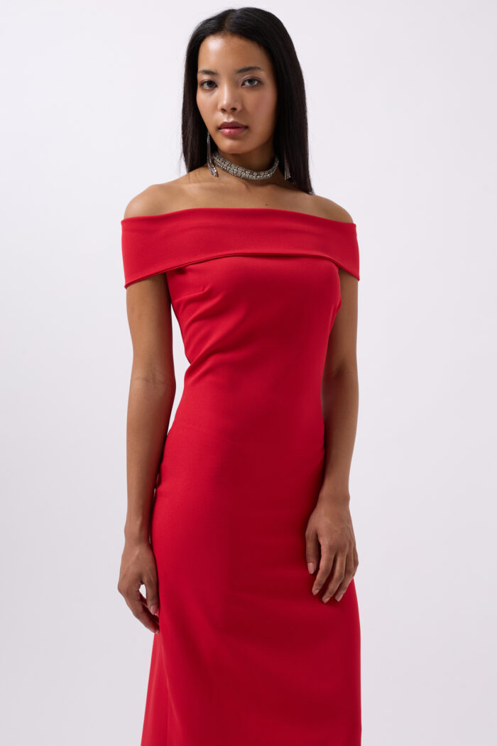 Shoulder Folding Detail Maxi Dress - Producer: Black Fashion - Wholesale Women Clothes - TheBS Women