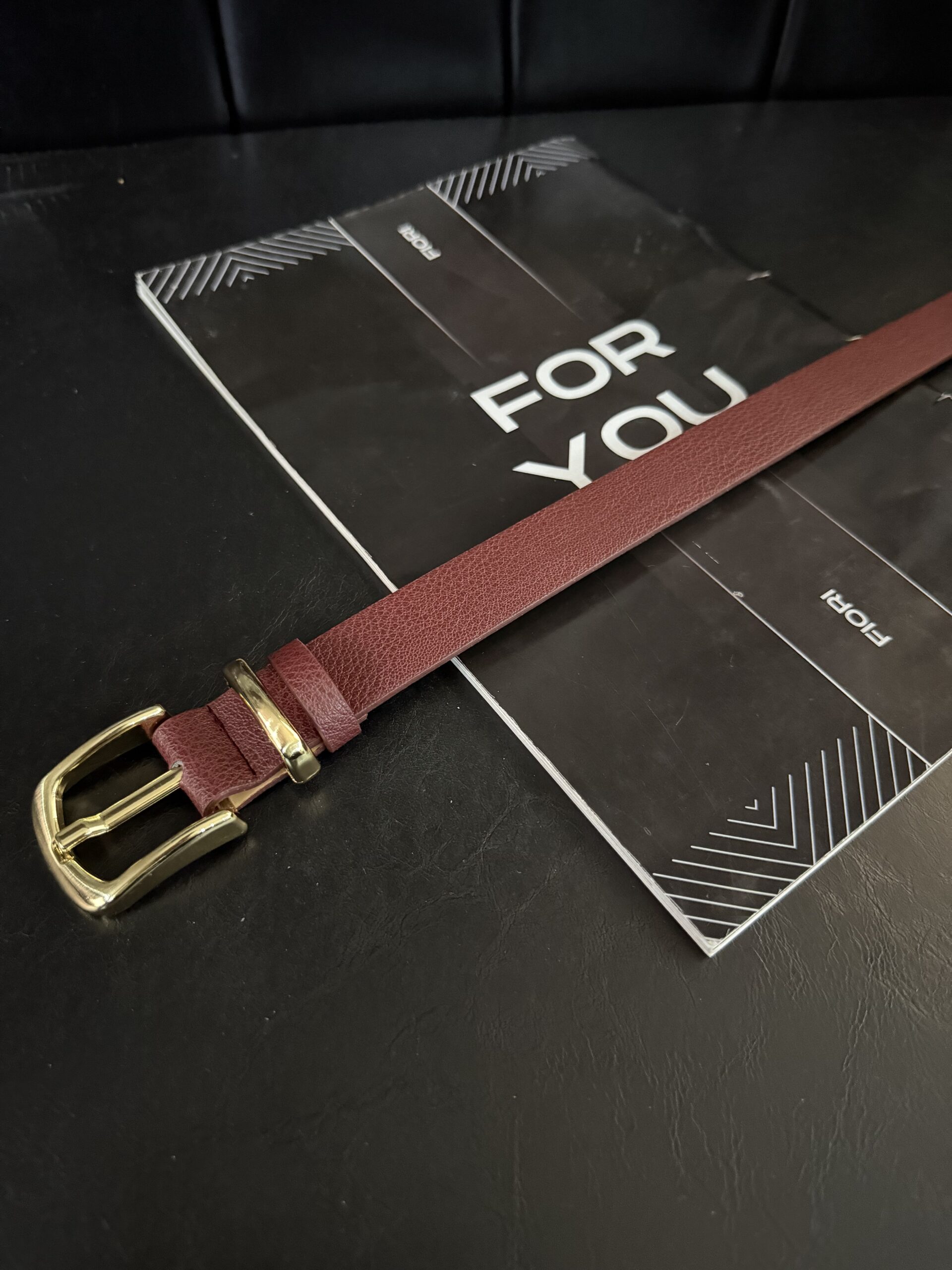 Gold Buckle Bridge Women Belt  Trouser Belt  Jacket Belt  Dress Belt - Brand: Fiori - Women & Kids, Baby Clothes Wholesale - TheBS Women