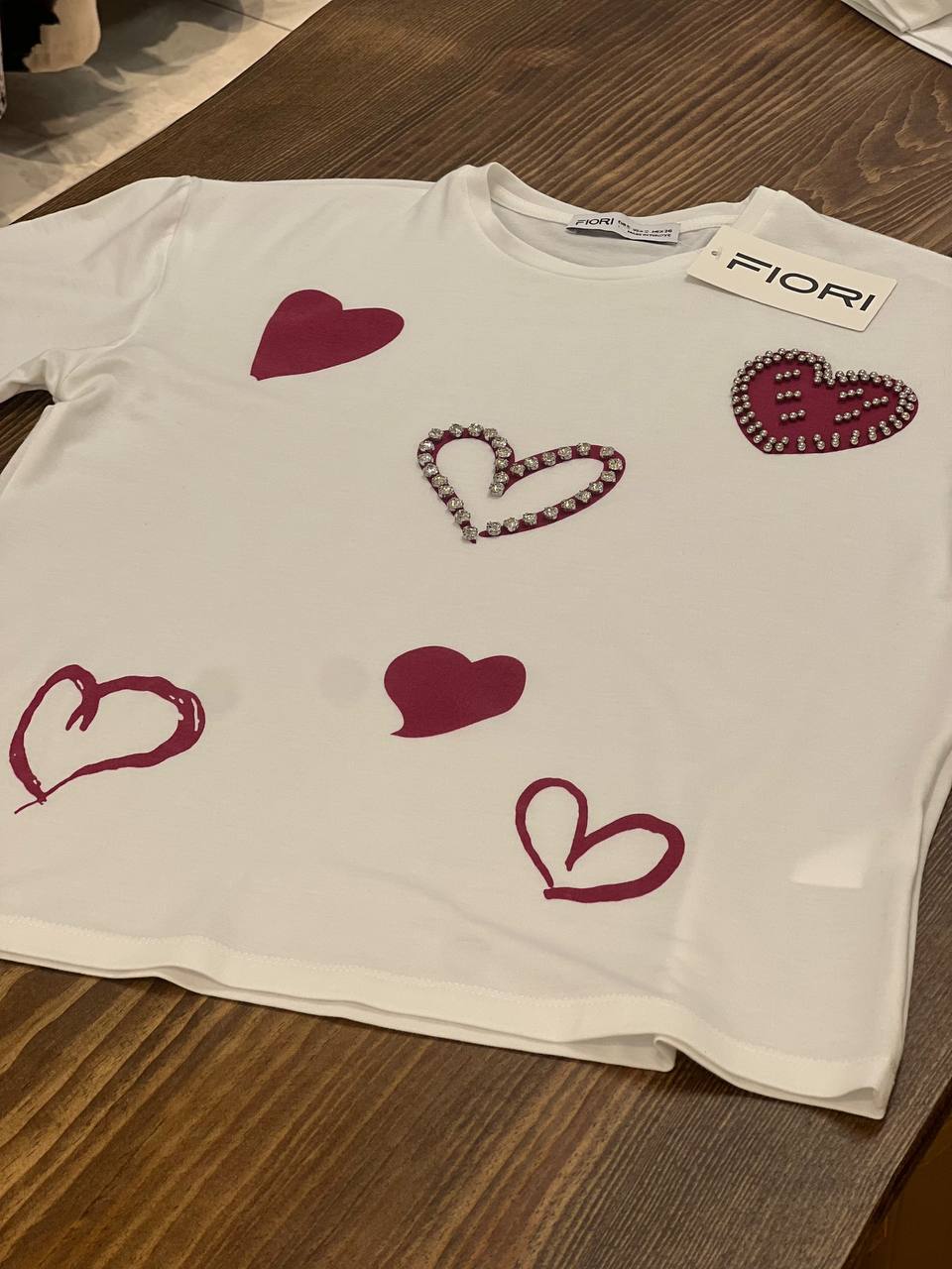 Printed Tshirt - Brand: Fiori - Women & Kids, Baby Clothes Wholesale - TheBS Women