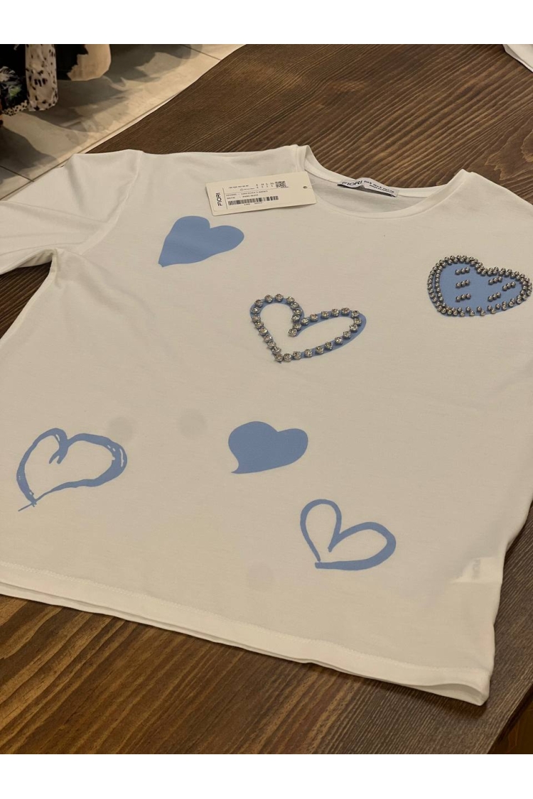 Printed Tshirt - Brand: Fiori - Women & Kids, Baby Clothes Wholesale - TheBS Women