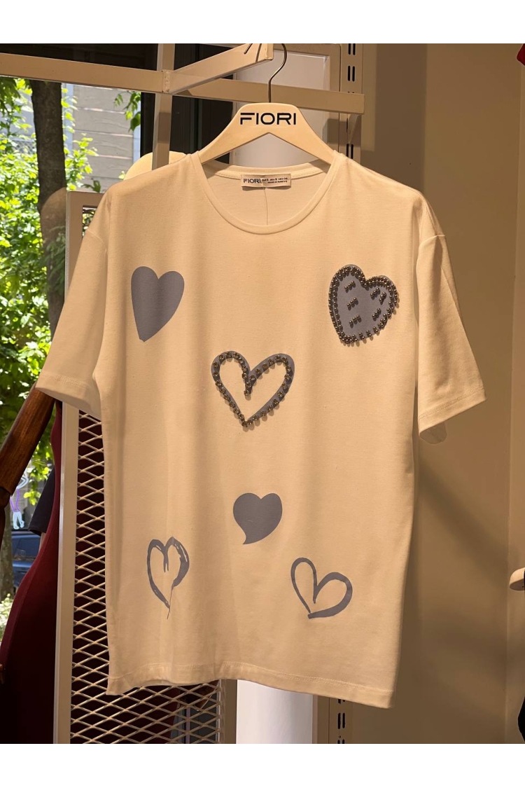 Printed Tshirt - Brand: Fiori - Women & Kids, Baby Clothes Wholesale - TheBS Women