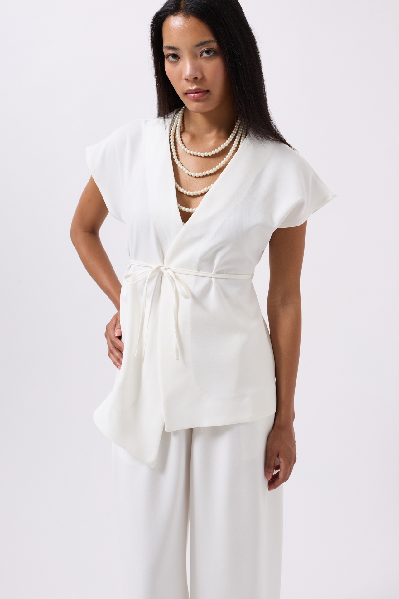 Lace Detail Vest - Producer: Black Fashion - Wholesale Women Clothes - TheBS Women