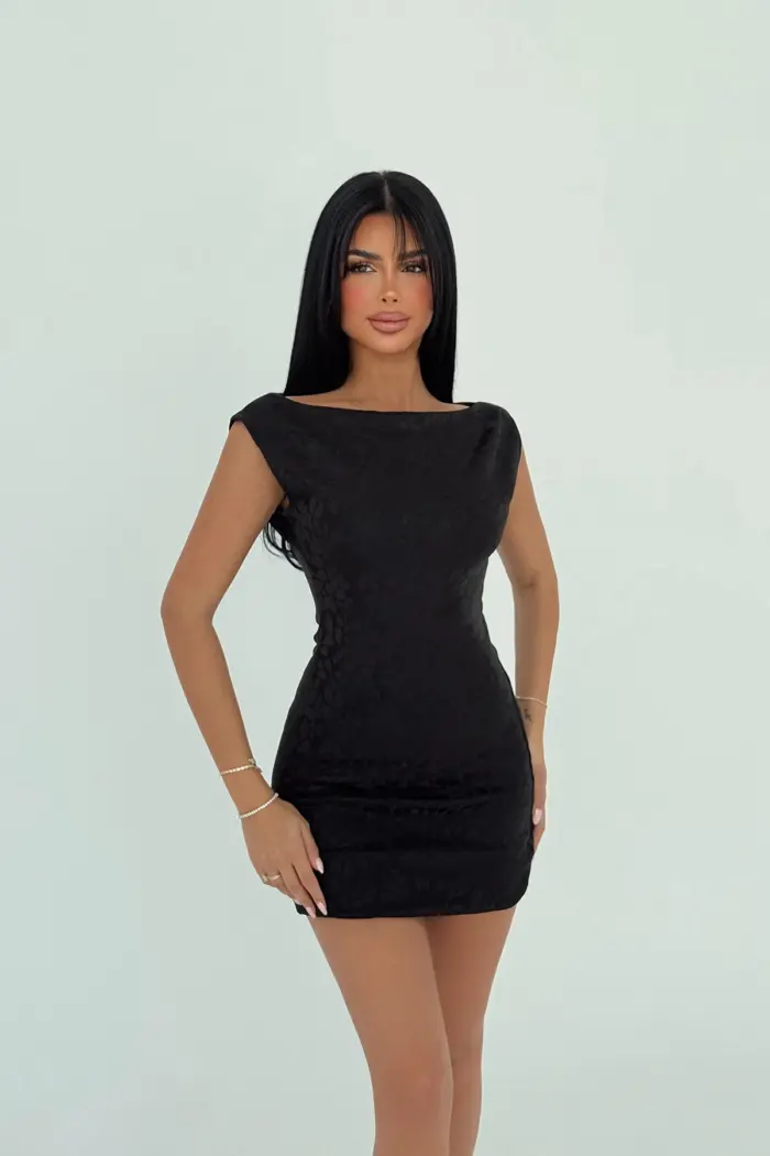 Black Mini Dress - Producer: EYYO ATELIER - Wholesale Women Clothes - TheBS Women