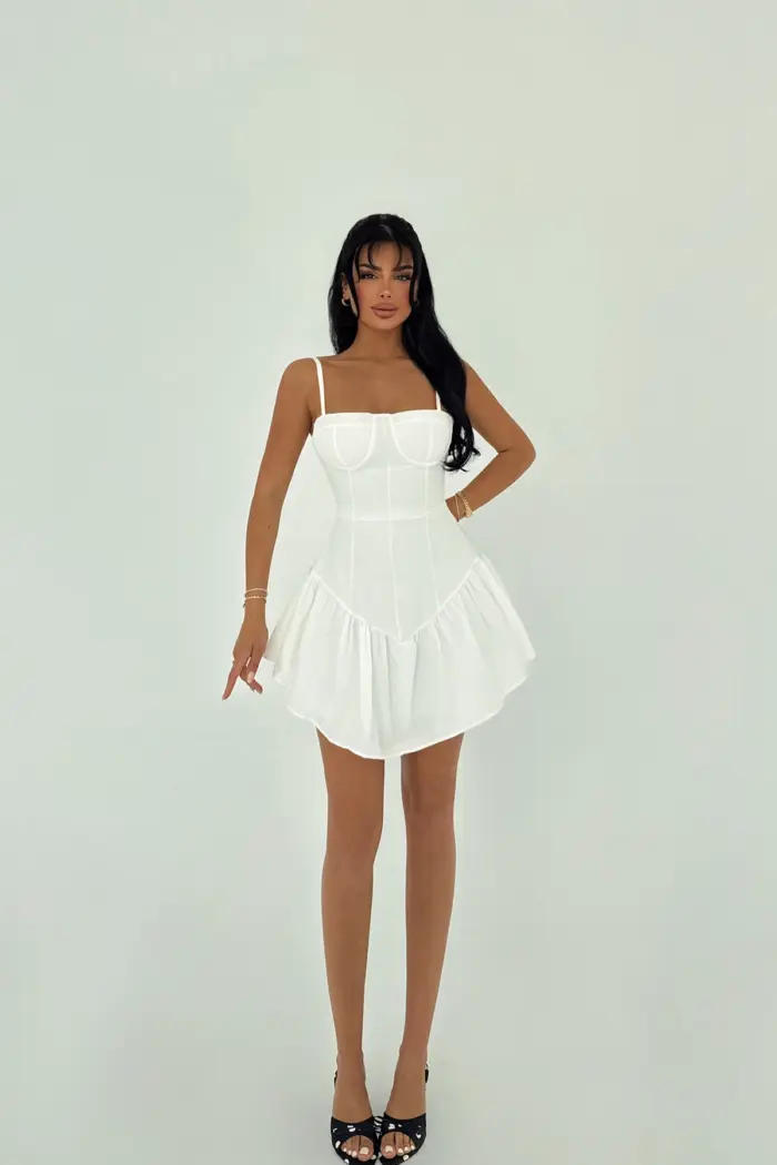 Strap Mini Dress - Producer: EYYO ATELIER - Wholesale Women Clothes - TheBS Women