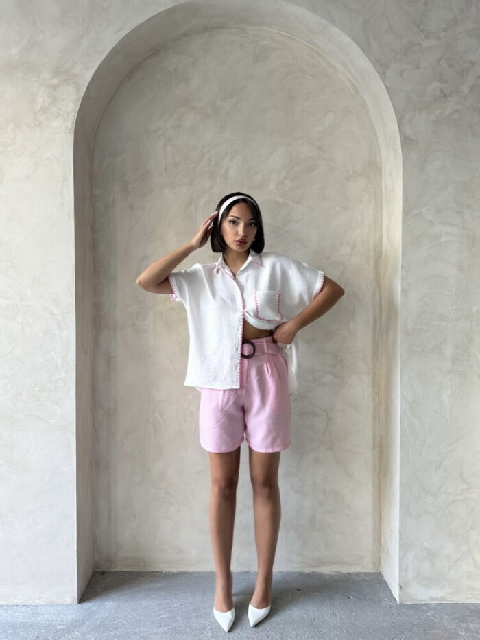 Belted Shorts - Producer: Topshow - Wholesale Women Clothes - TheBS Women