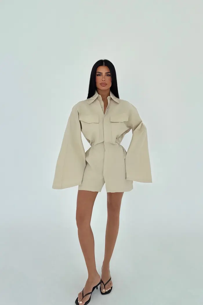 Shirt Collar Dress - Producer: EYYO ATELIER - Wholesale Women Clothes - TheBS Women