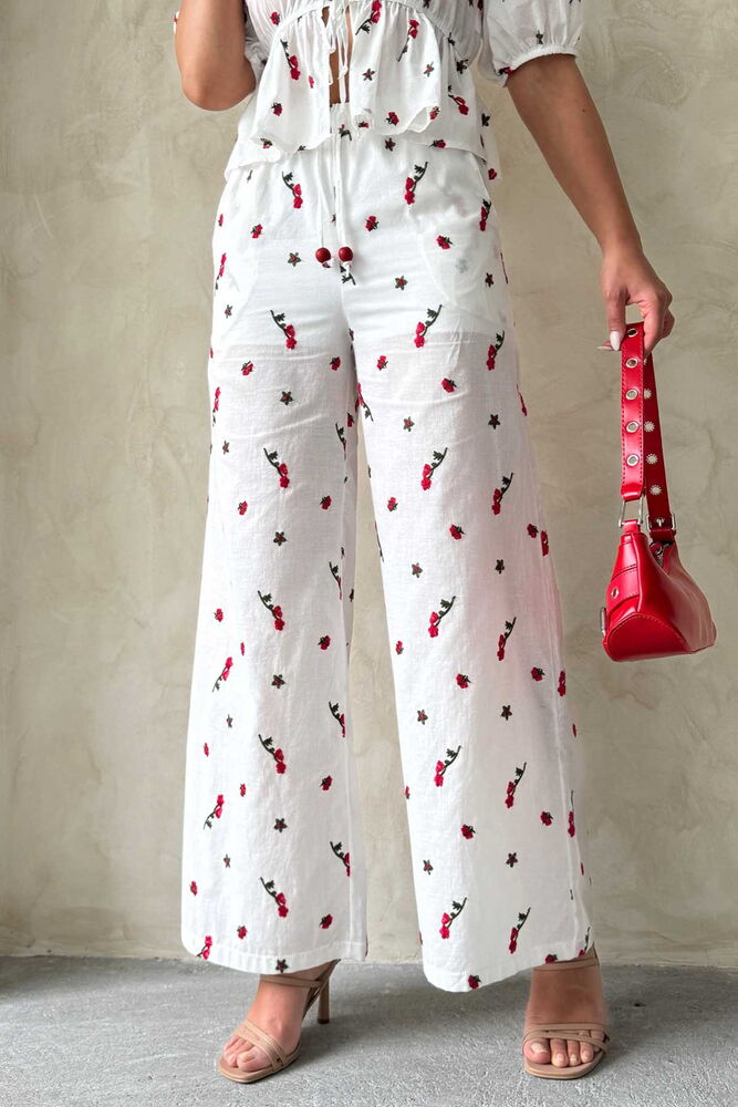 Embroidered Voile Pants - Producer: Topshow - Wholesale Women Clothes - TheBS Women