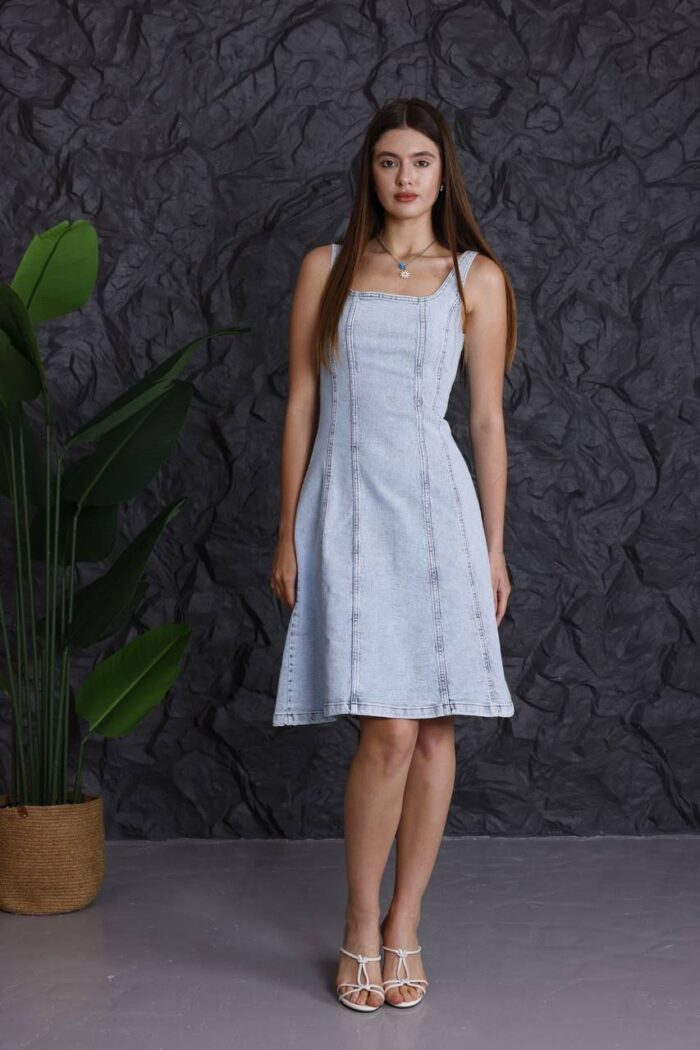 Denim Dress - Producer: My Jest Fashion - Wholesale Women Clothes - TheBS Women