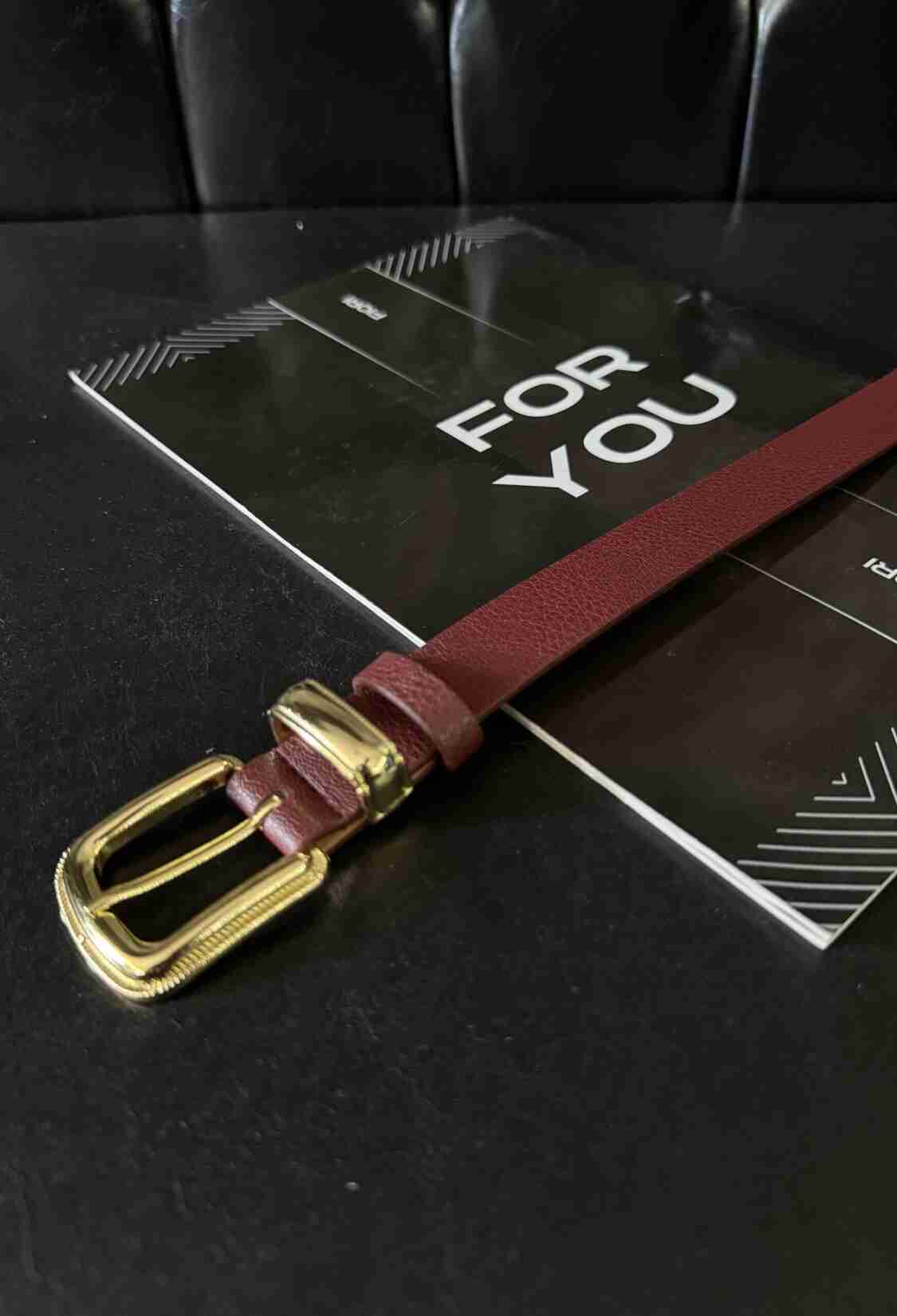 Gold Plated Blackout Women's Belt - Brand: Fiori - Women & Kids, Baby Clothes Wholesale - TheBS Women