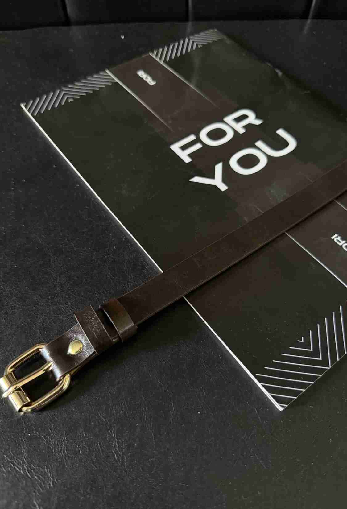 Slim Women's Belt With Square Buckle - Brand: Fiori - Women & Kids, Baby Clothes Wholesale - TheBS Women