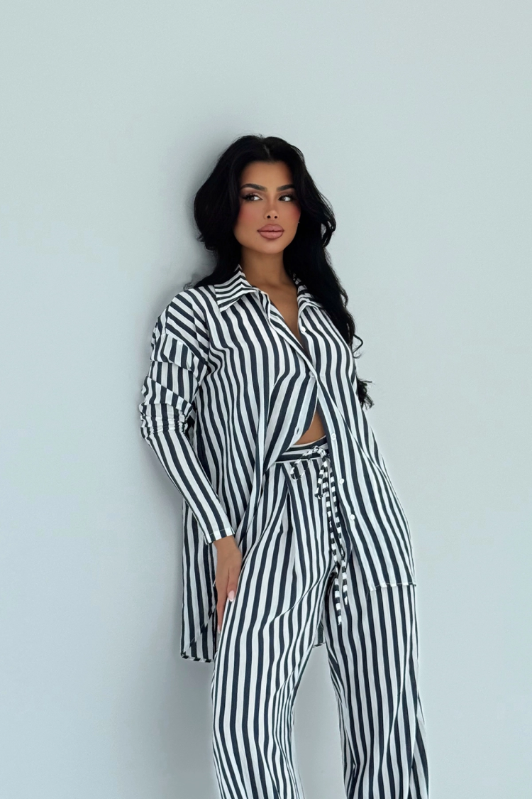 NavyTrouser Suit - Producer: EYYO ATELIER - Wholesale Women Clothes - TheBS Women