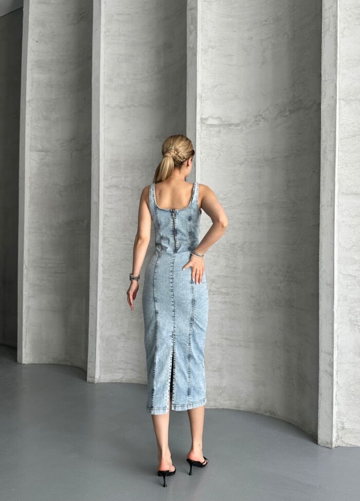 Denim Dress - Producer: My Jest Fashion - Wholesale Women Clothes - TheBS Women