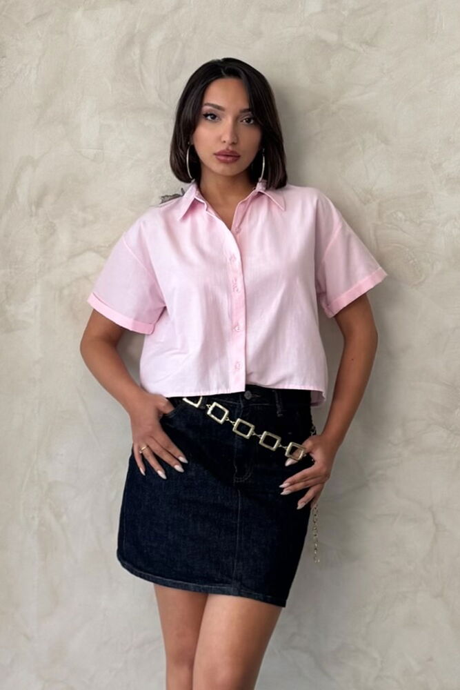 Butterfly Detailed Wholesale Shirt