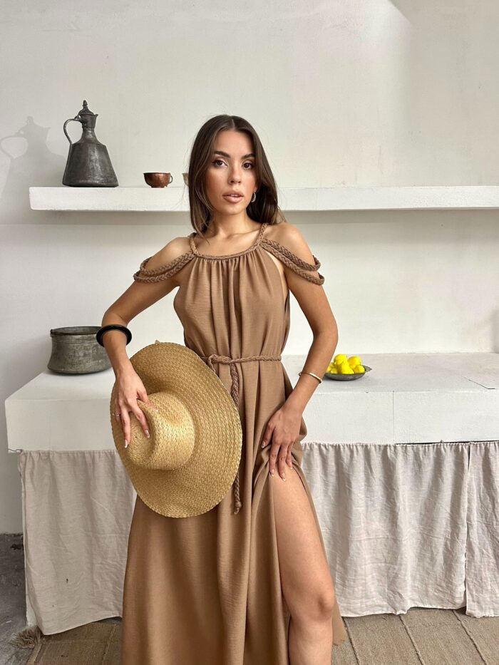 Linen Dress - Producer: My Jest Fashion - Wholesale Women Clothes - TheBS Women