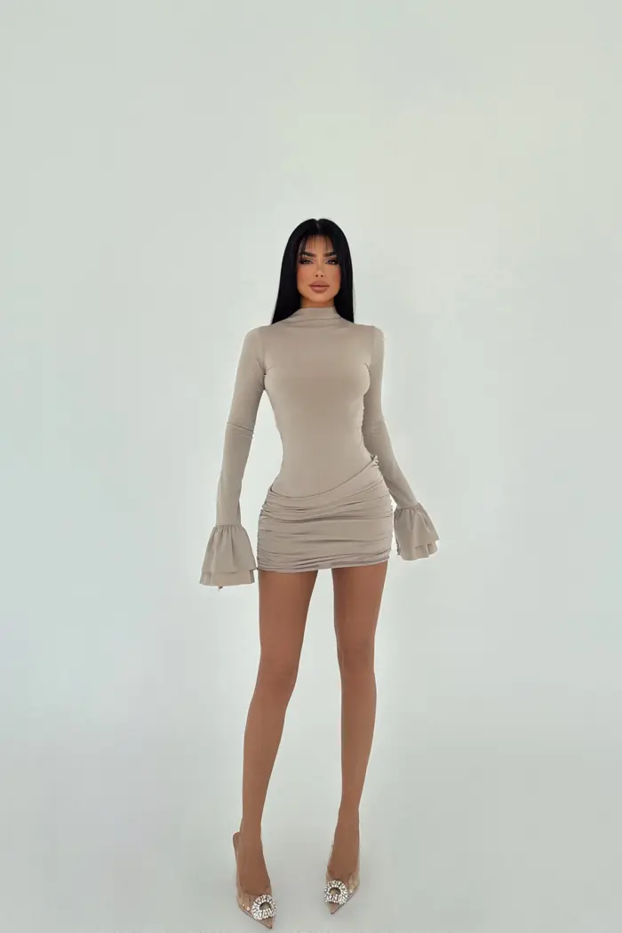 Long Sleeve Dress - Producer: EYYO ATELIER - Wholesale Women Clothes - TheBS Women
