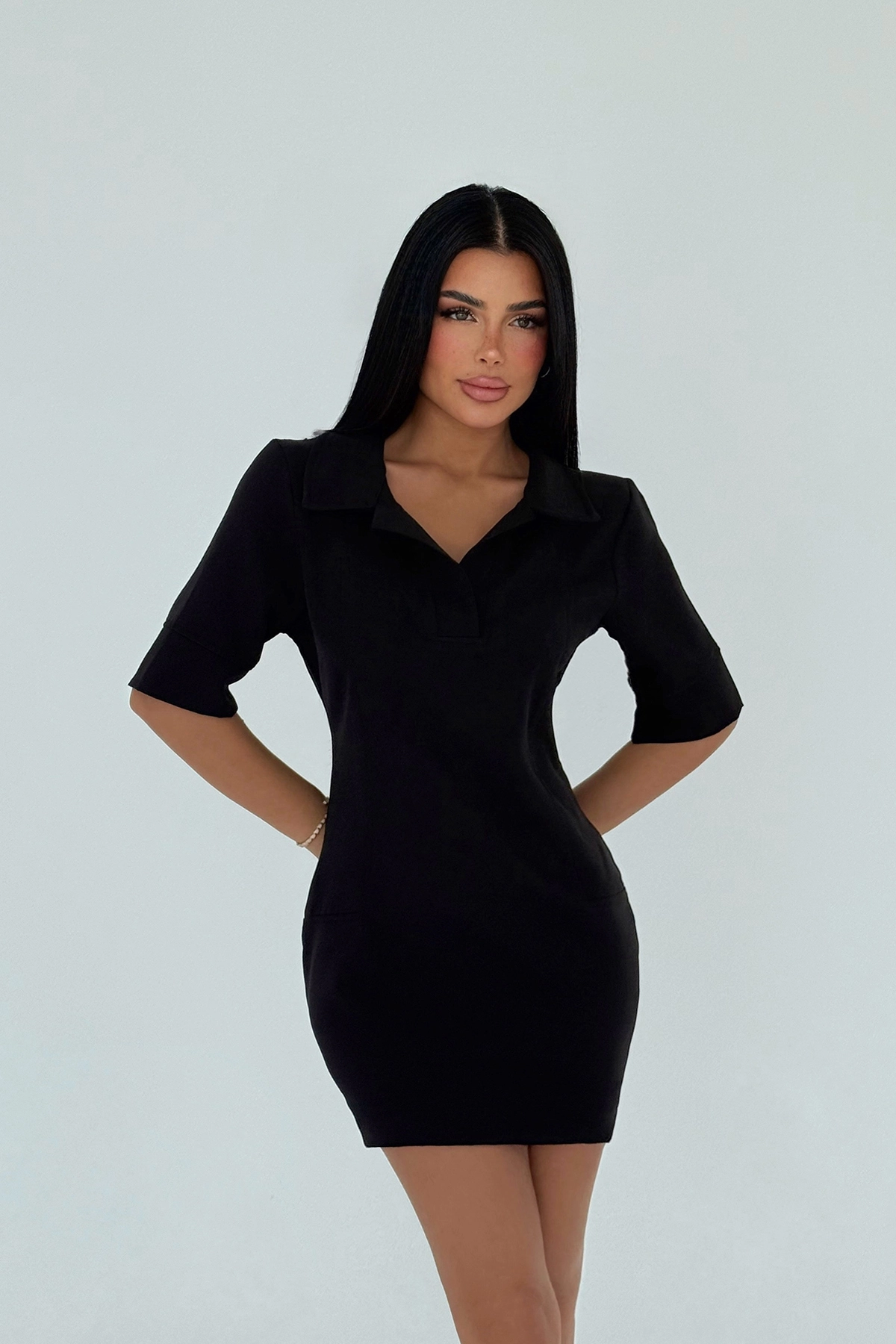 Shirt Collar Dress - Producer: EYYO ATELIER - Wholesale Women Clothes - TheBS Women