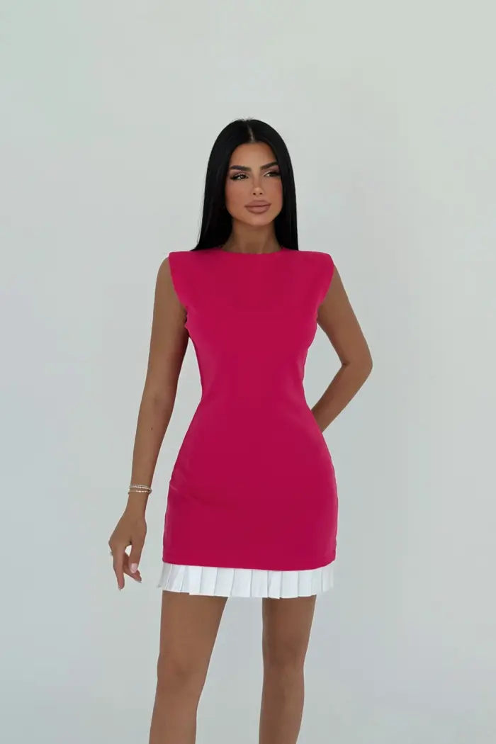 Basic Mini Dress - Producer: EYYO ATELIER - Wholesale Women Clothes - TheBS Women