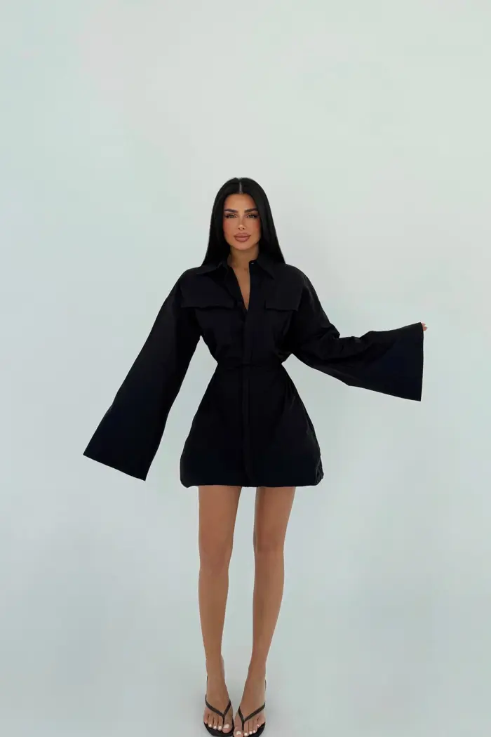 Shirt Collar Dress - Producer: EYYO ATELIER - Wholesale Women Clothes - TheBS Women