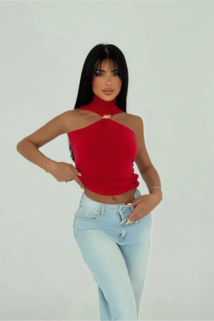 Basic Crop Top - Producer: EYYO ATELIER - Wholesale Women Clothes - TheBS Women