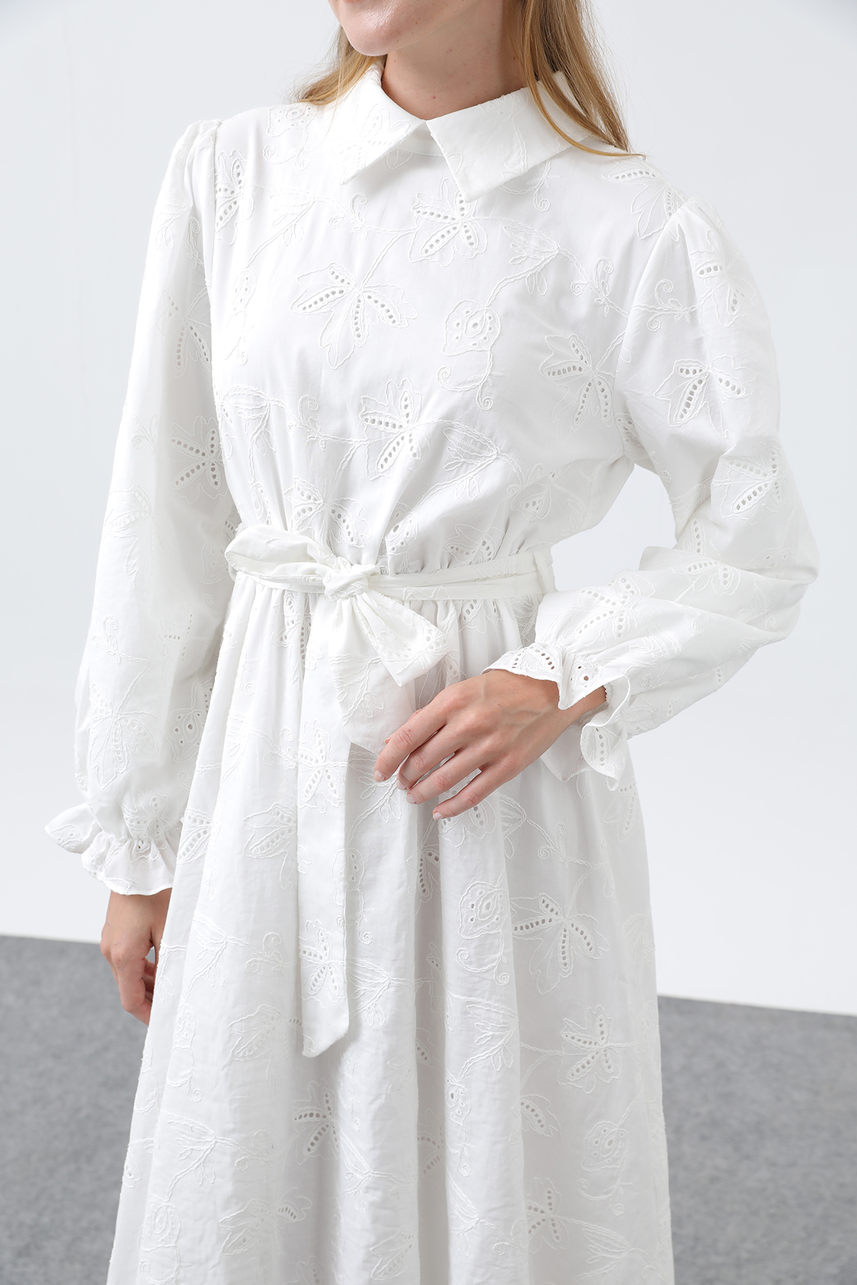 Women’s Belted Cotton Shirt Dress – Brand: Puane – Women & Kids, Baby Clothes Wholesale – TheBS Women