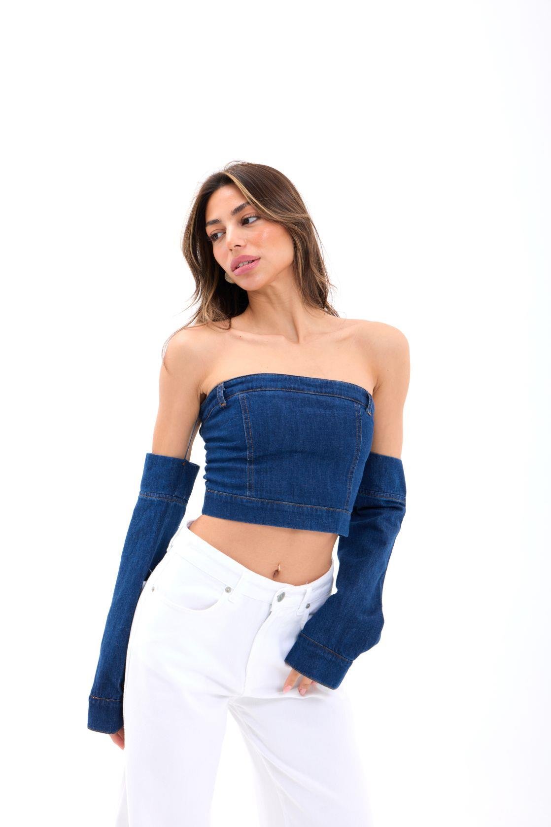 Jeans Crop – Blue – Brand: Fame – Women & Kids, Baby Clothes Wholesale – TheBS Women