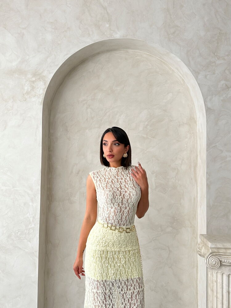 Zero Sleeve Lace Blouse – Brand: Topshow – Women & Kids, Baby Clothes Wholesale – TheBS Women