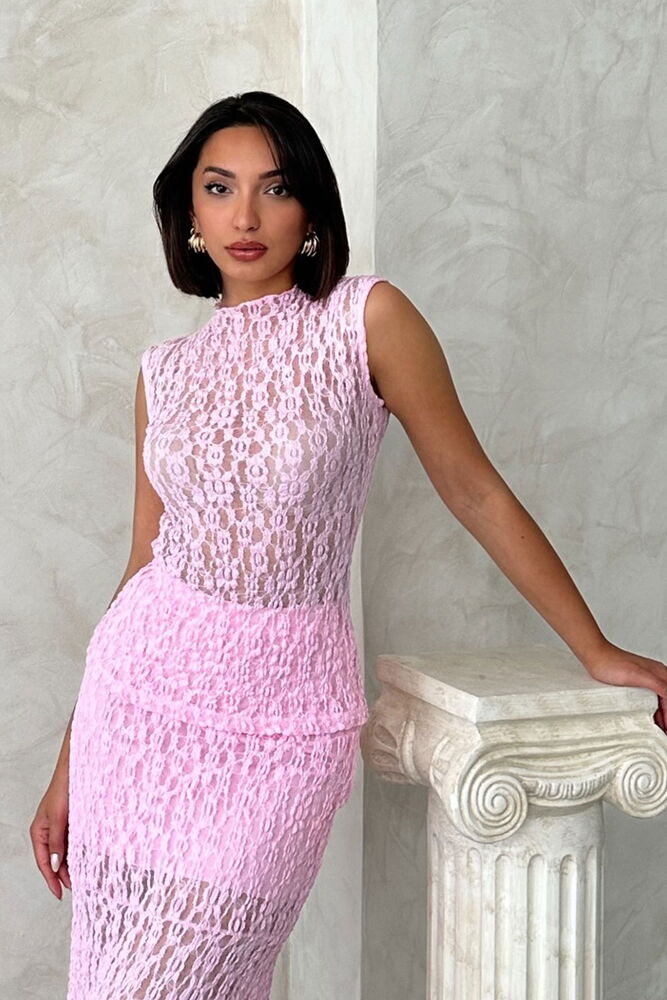 Zero Sleeve Lace Blouse - Producer: Topshow - Wholesale Women Clothes - TheBS Women