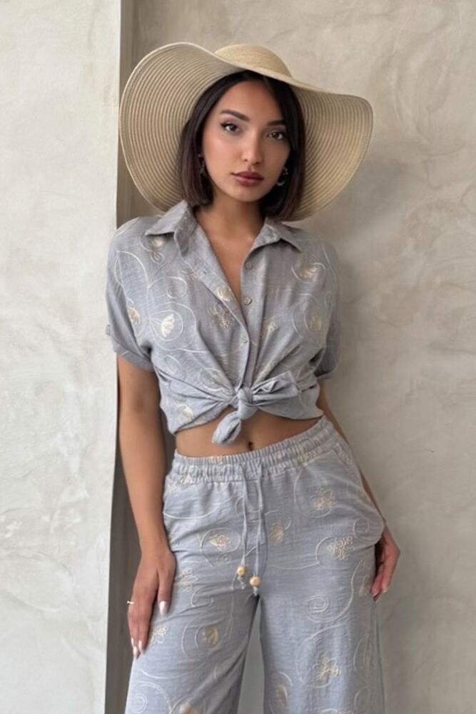 Embroidered Shirt -Dsn2 - Producer: Topshow - Wholesale Women Clothes - TheBS Women