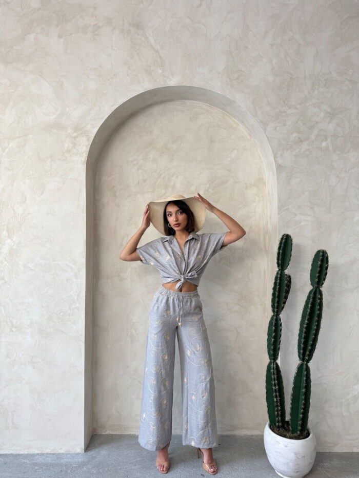 Embroidered Shirt -Dsn2 - Producer: Topshow - Wholesale Women Clothes - TheBS Women