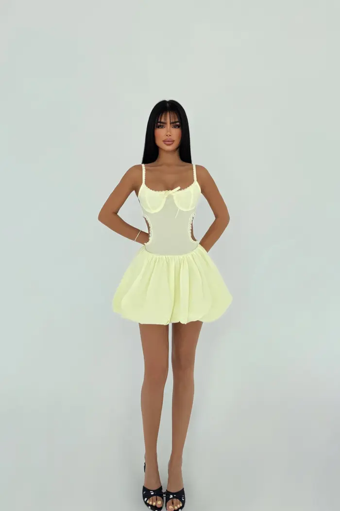 Strap Mini Dress - Producer: EYYO ATELIER - Wholesale Women Clothes - TheBS Women