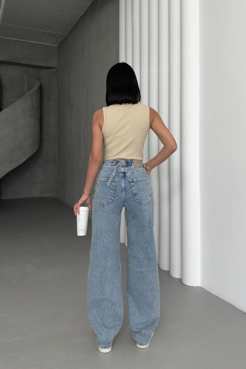 Baggy Jeans With Array Pencils – Brand: XLove – Women & Kids, Baby Clothes Wholesale – TheBS Women