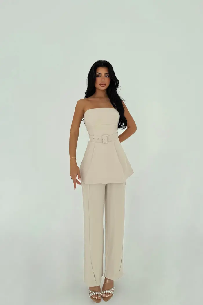Betty Belted Suit - Producer: EYYO ATELIER - Wholesale Women Clothes - TheBS Women