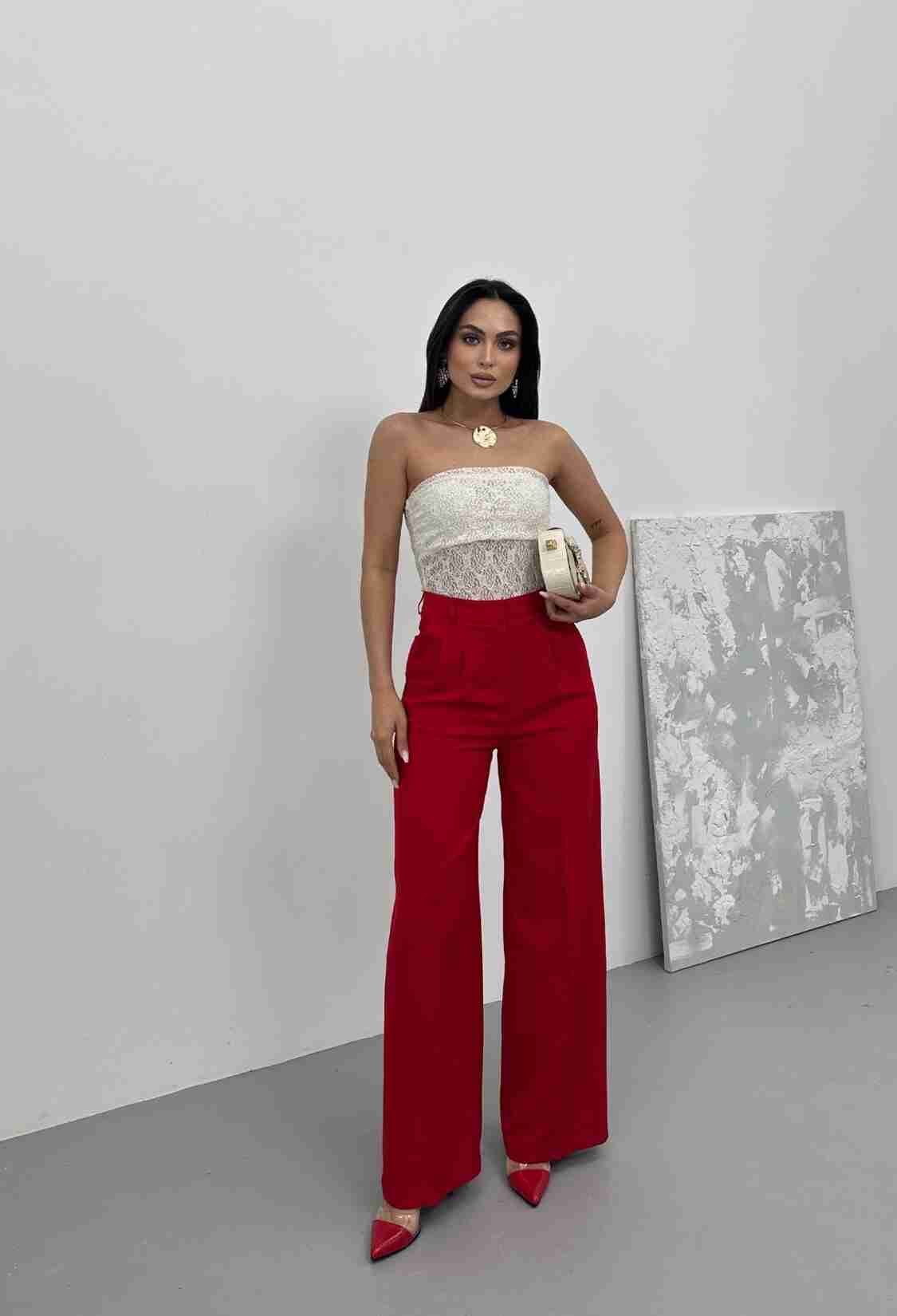 Pleated Palazzo Pants - Brand: Juste - Women & Kids, Baby Clothes Wholesale - TheBS Women