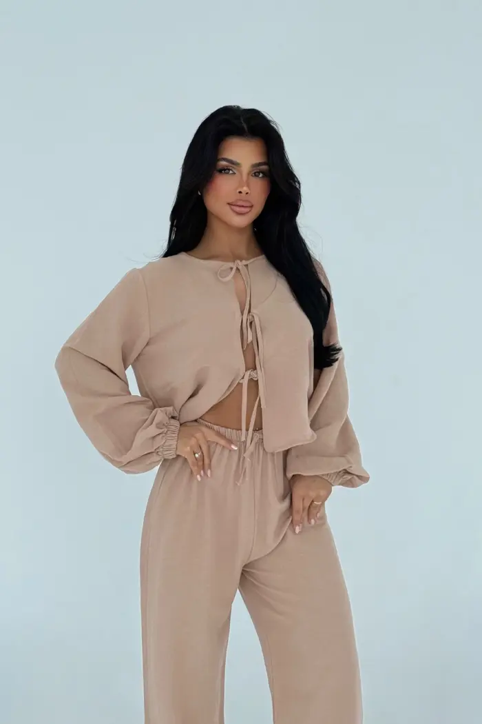Tied Trouser Suit - Producer: EYYO ATELIER - Wholesale Women Clothes - TheBS Women