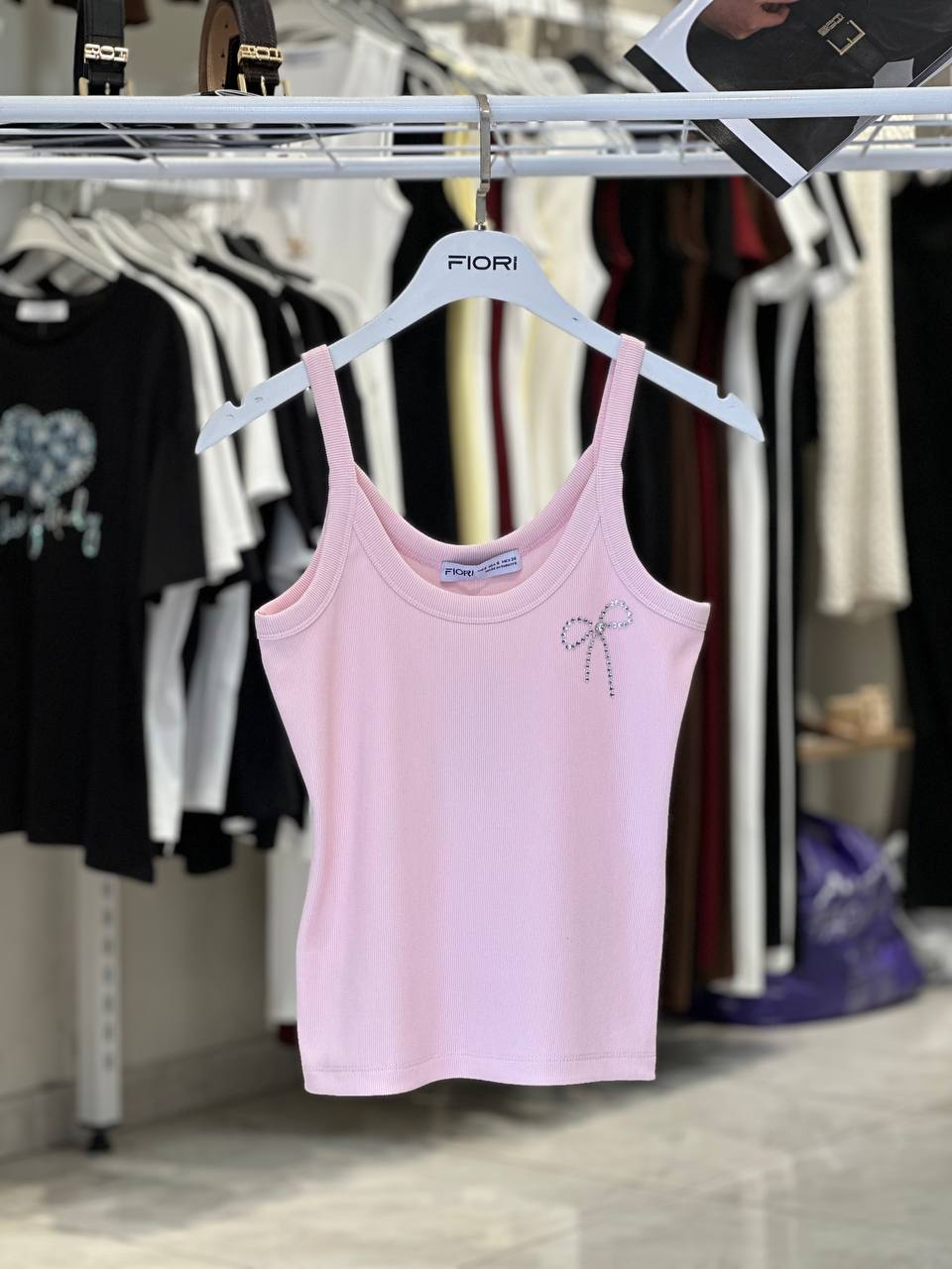 Blouse With Cap Sleeves - Casual & Sexy Slim Fit - Brand: Fiori - Women & Kids, Baby Clothes Wholesale - TheBS Women
