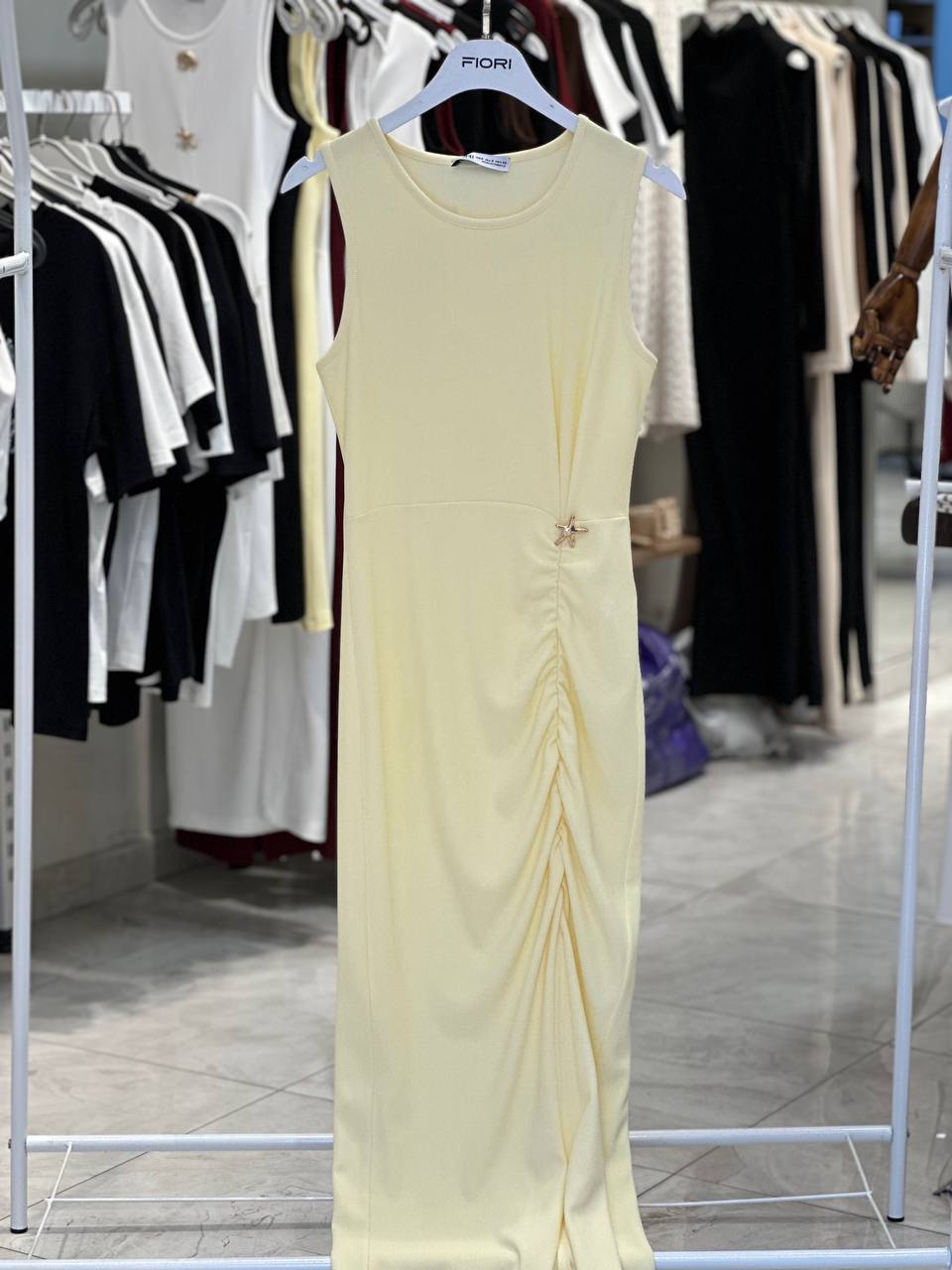 Beige Elegant Sexy Formal Bodycon Dress - Brand: Fiori - Women & Kids, Baby Clothes Wholesale - TheBS Women