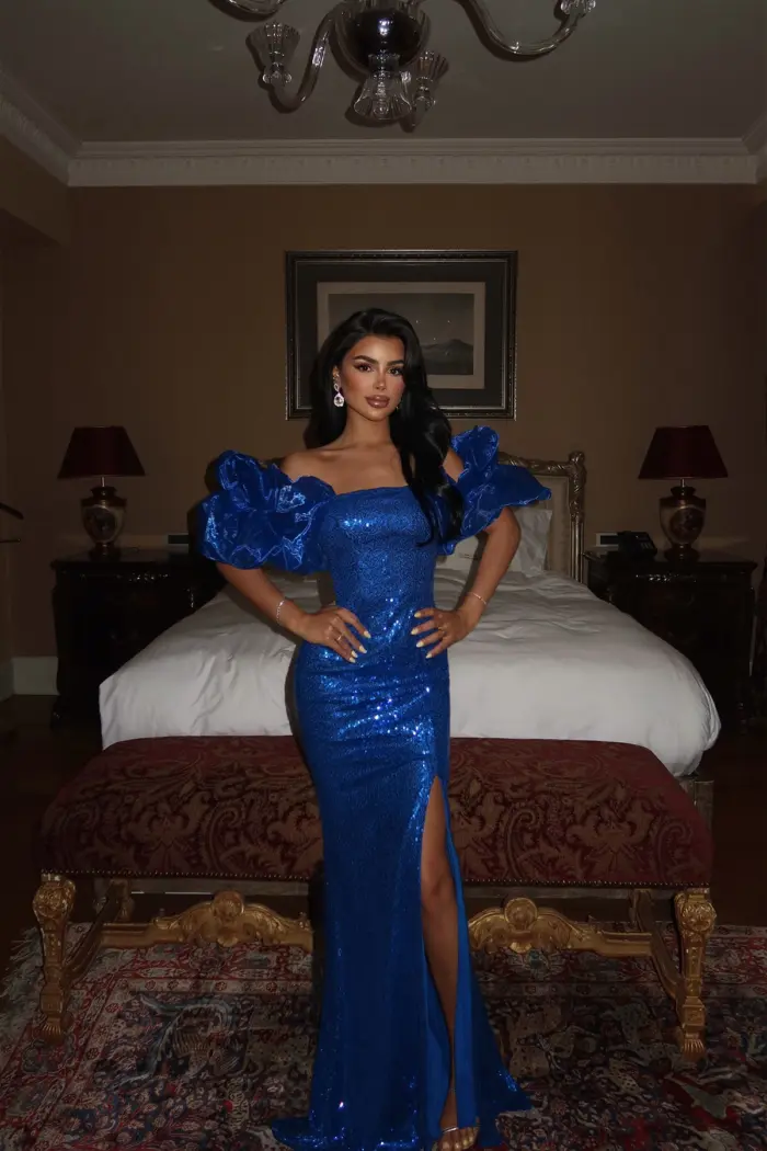 Glam Sequined Bodycon Dress - Producer: EYYO ATELIER - Wholesale Women Clothes - TheBS Women
