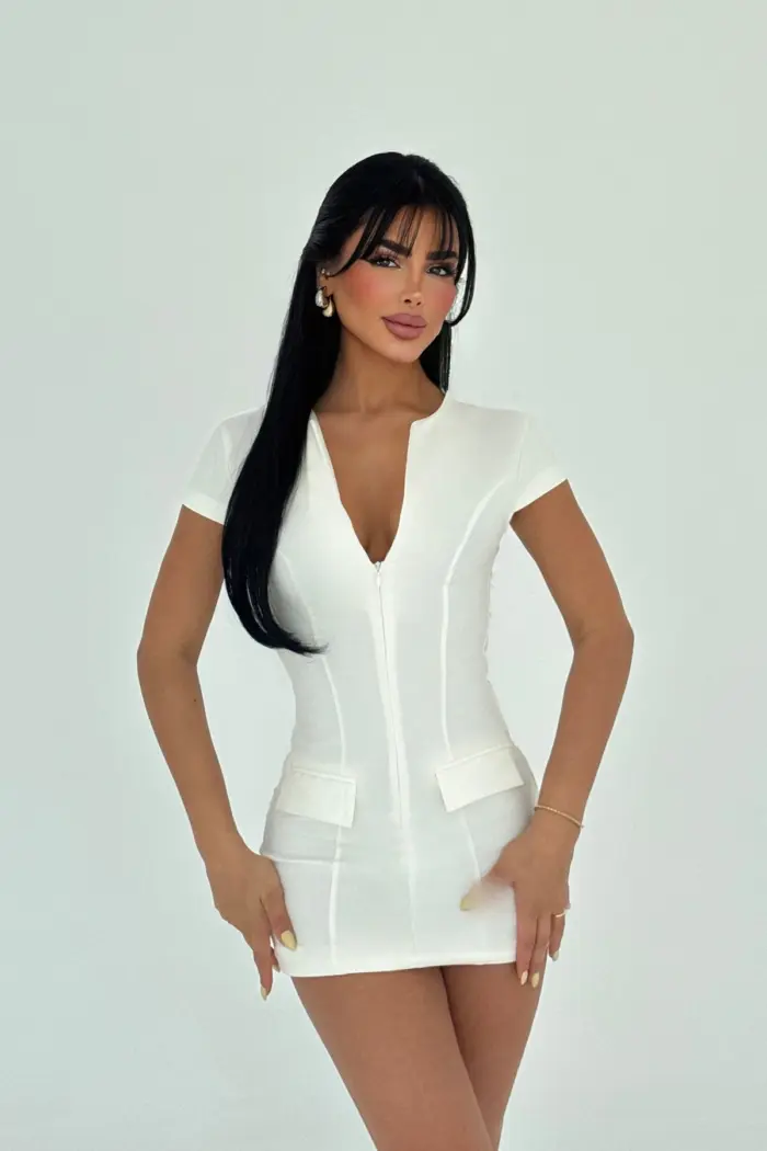 Sexy Elegant Bodycon Mini Dress - Producer: EYYO ATELIER - Wholesale Women Clothes - TheBS Women