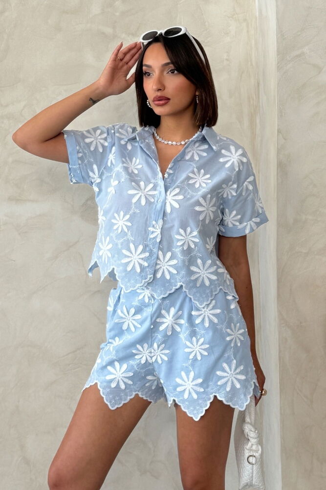 Floral Casual Bermuda Shorts - Producer: Topshow - Wholesale Women Clothes - TheBS Women