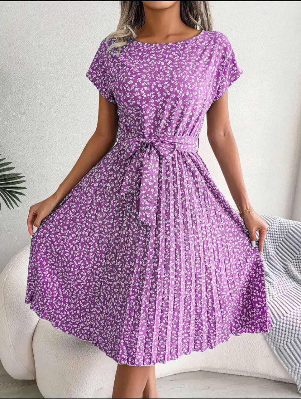 Fit And Flare Midi Dress - Producer: My Jest Fashion - Wholesale Women Clothes - TheBS Women