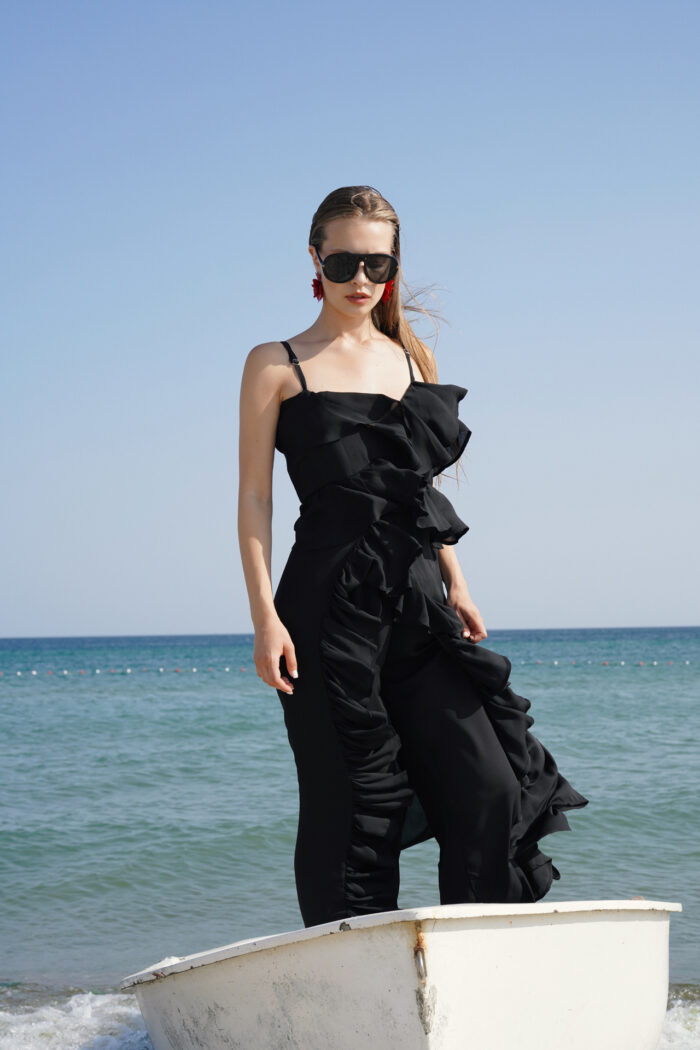 Elegant Pull On Cigarette Pants - Producer: Black Fashion - Wholesale Women Clothes - TheBS Women