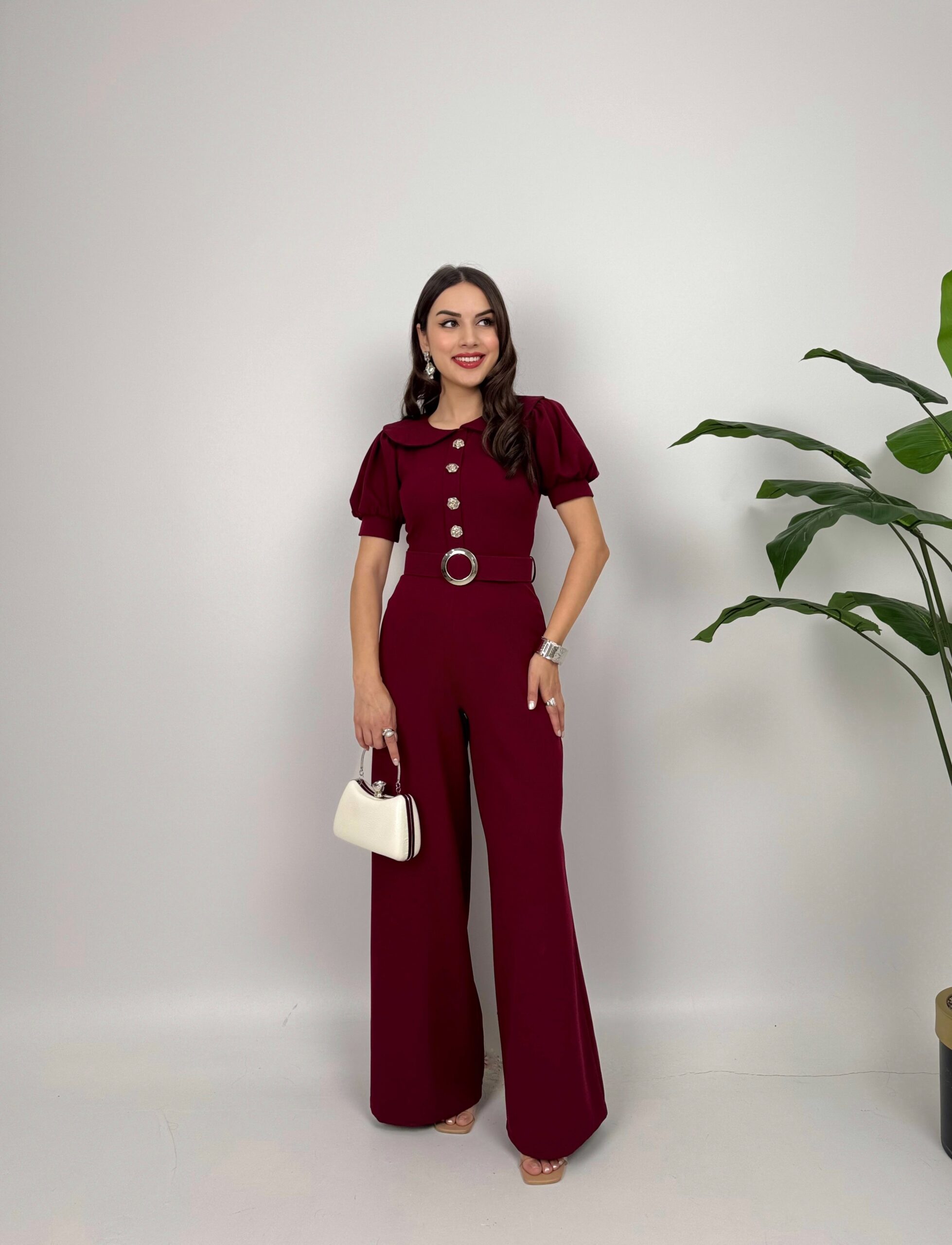 Tailored Jumpsuit - Brand: Miss Janell - Women & Kids, Baby Clothes Wholesale - TheBS Women