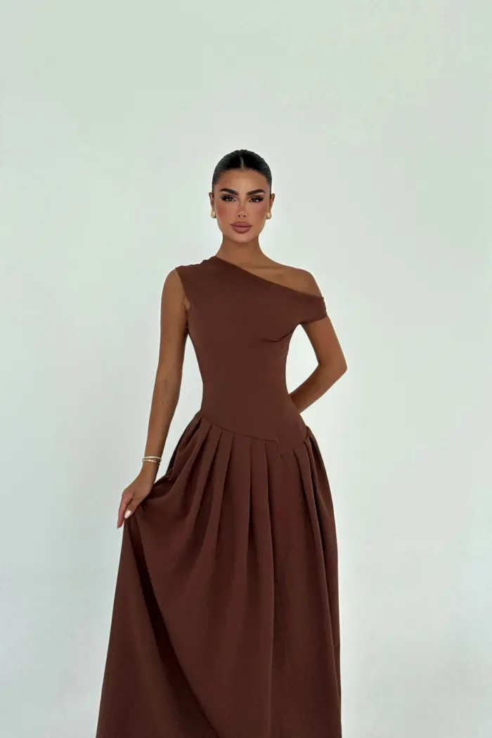 Elegant Formal Glam A-Line Dress - Producer: EYYO ATELIER - Wholesale Women Clothes - TheBS Women