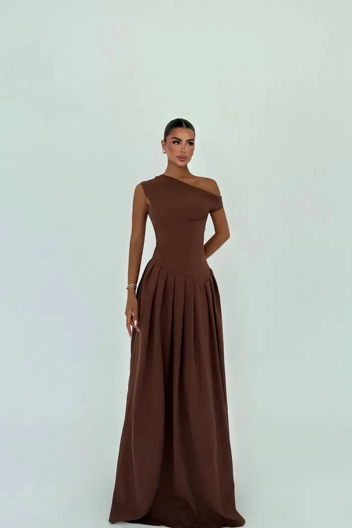 Elegant Formal Glam A-Line Dress - Producer: EYYO ATELIER - Wholesale Women Clothes - TheBS Women