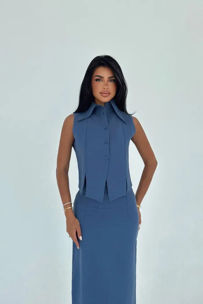ElegantSet With Buttoned Closure - Producer: EYYO ATELIER - Wholesale Women Clothes - TheBS Women